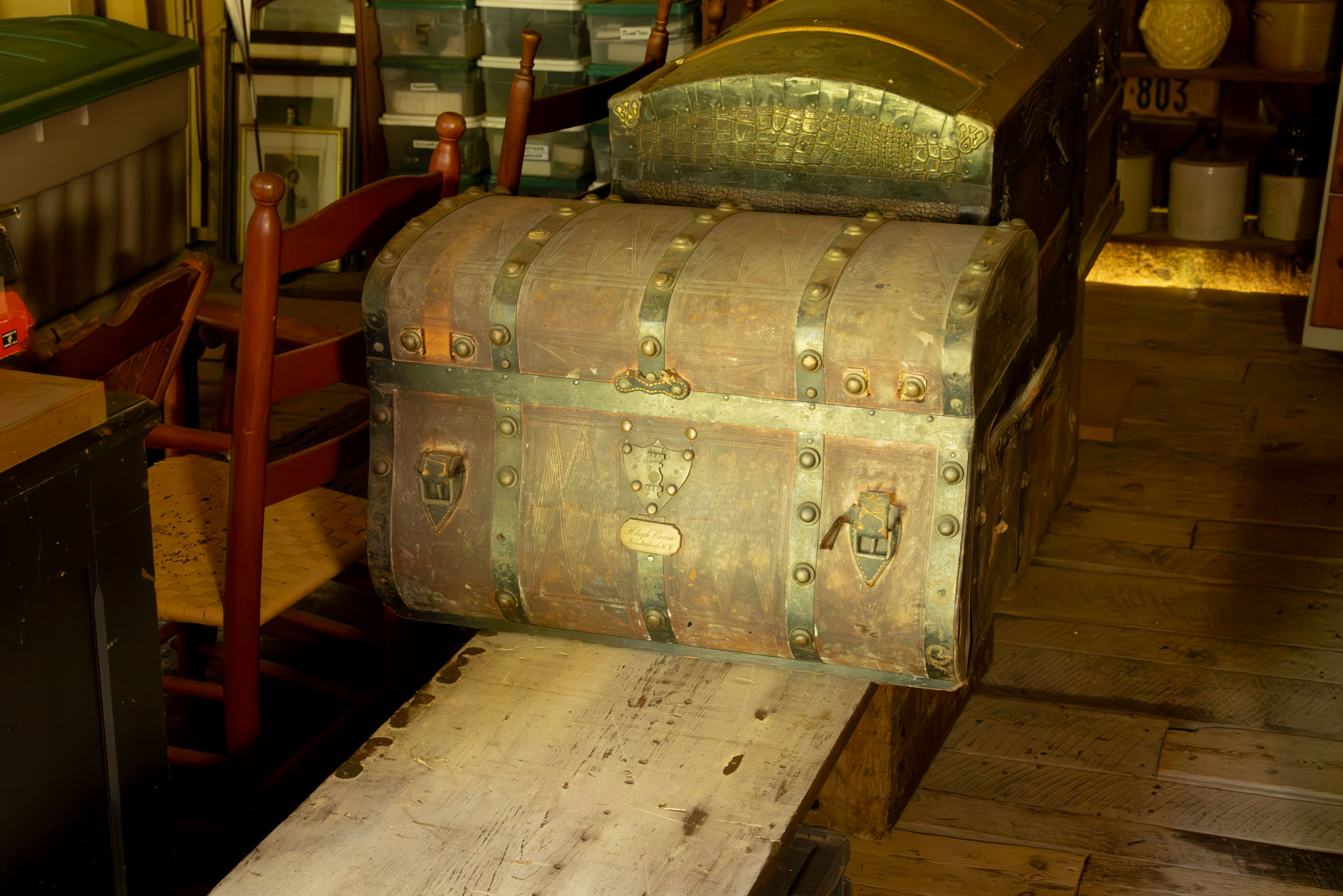 Hugh Bain's Jenny Lind Trunk'