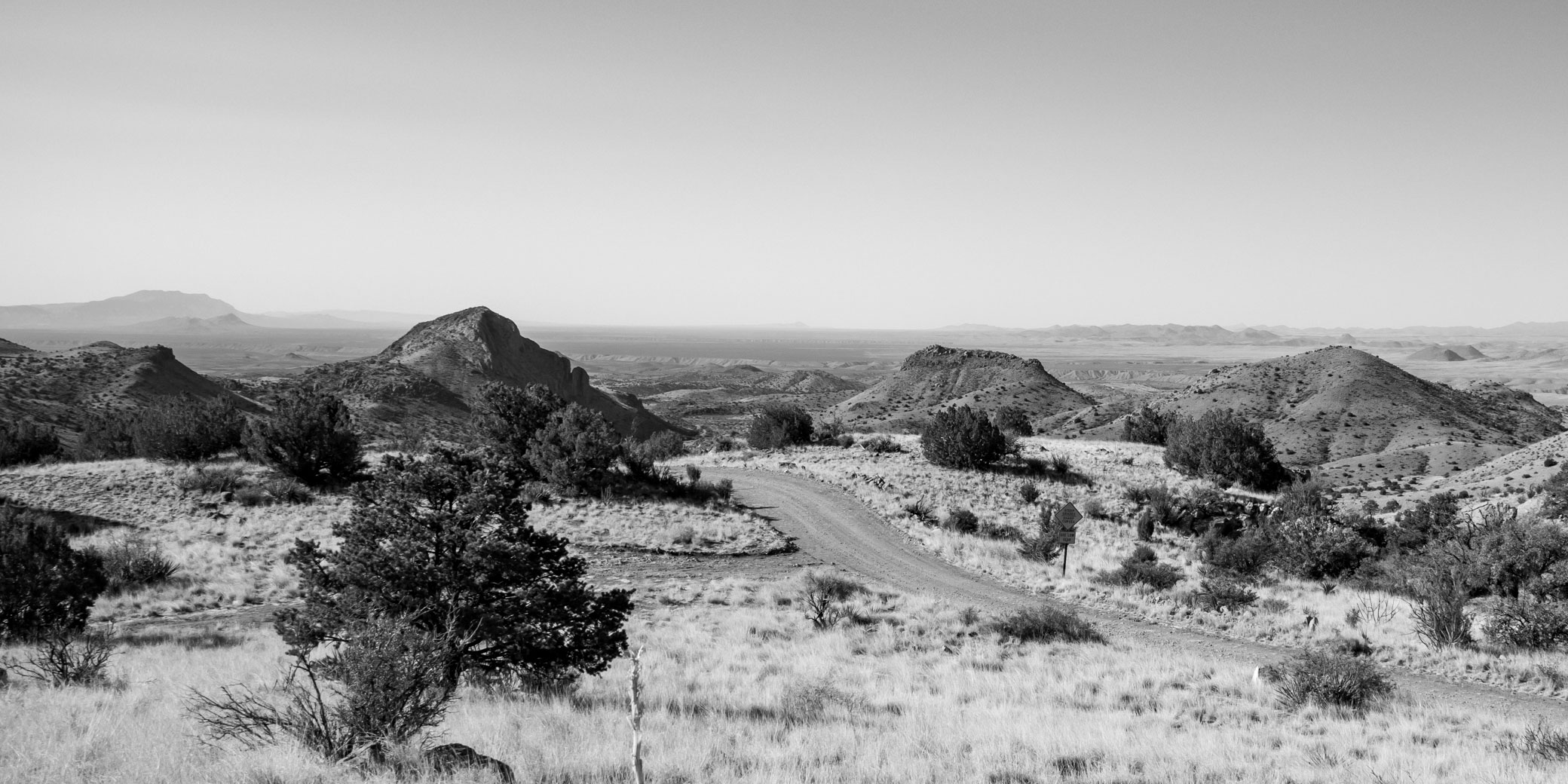 View from atop La Questa de Trujillo