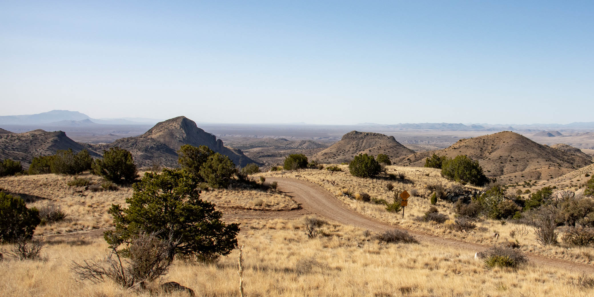 View from atop La Questa de Trujillo