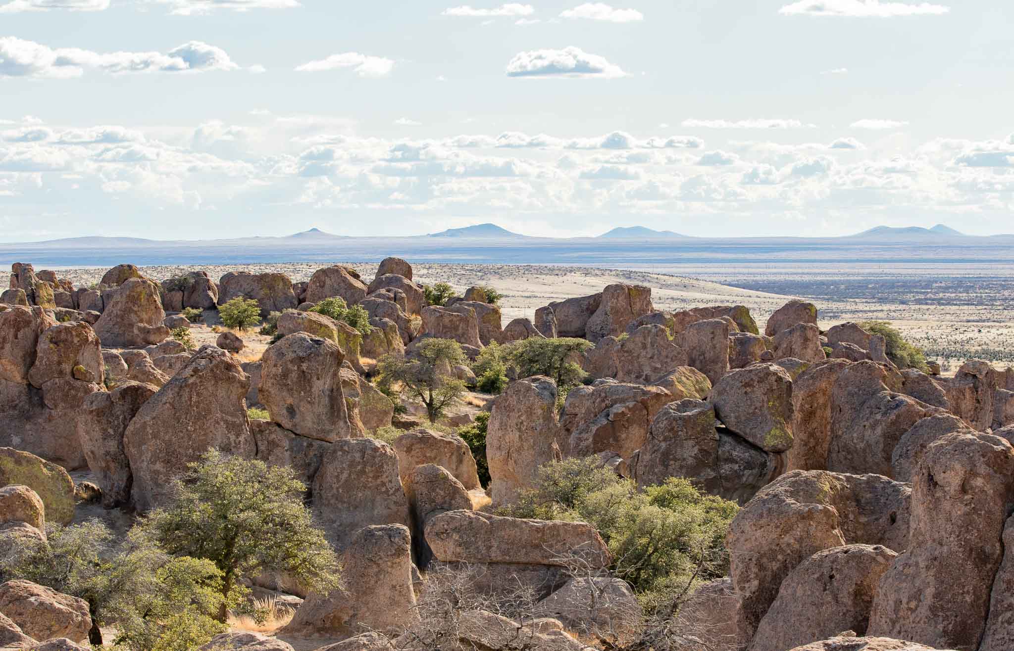 Rock Formations, City of Rocks State Park, Faywood NM, March 4, 2015