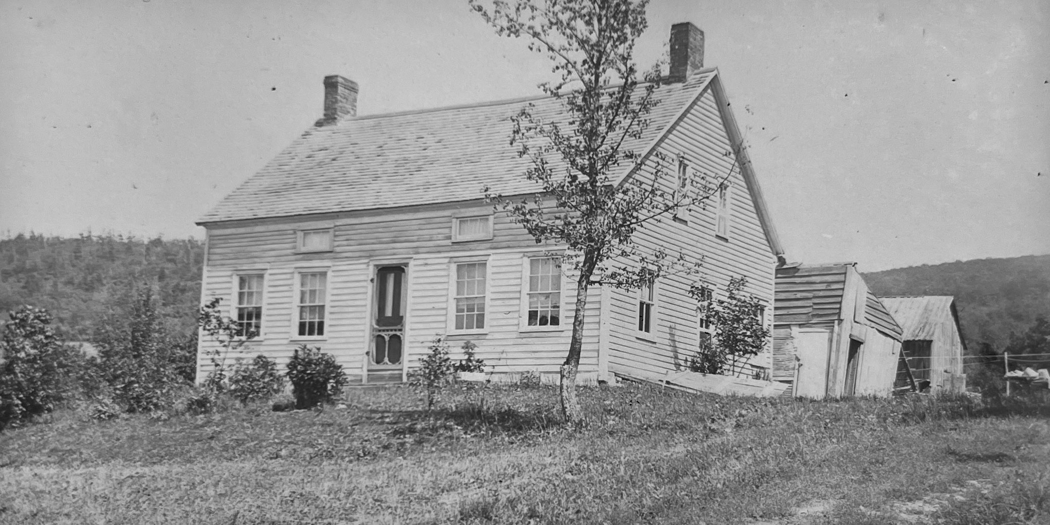 Adam Stumph House, Later Coxon, Above the Flat, Upper Red Rock